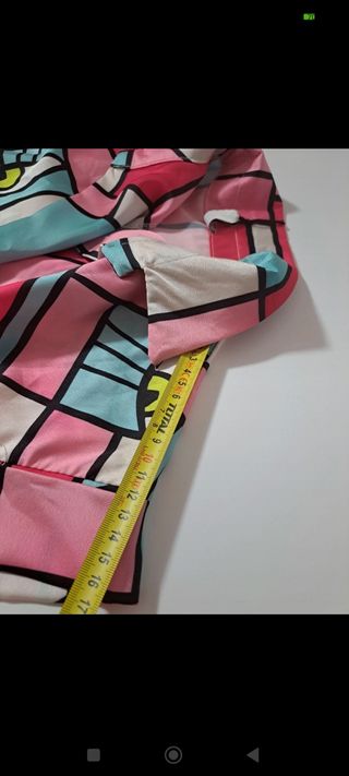 Vestido / camisa larga rosa