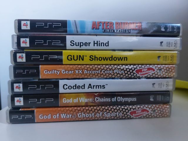 Molti giochi per Psp.