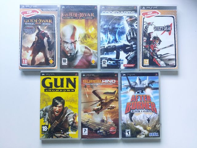 Molti giochi per Psp.