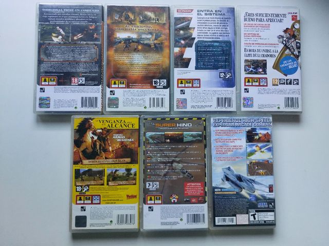 Molti giochi per Psp.