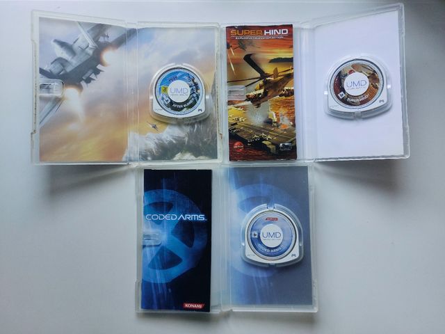 Molti giochi per Psp.