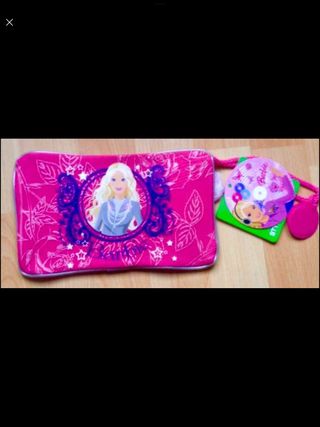 Astuccio di Barbie fucsia + specchietto