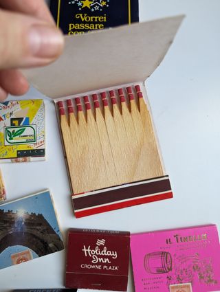 Colazione fiammiferi vintage