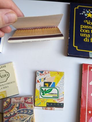 Colazione fiammiferi vintage