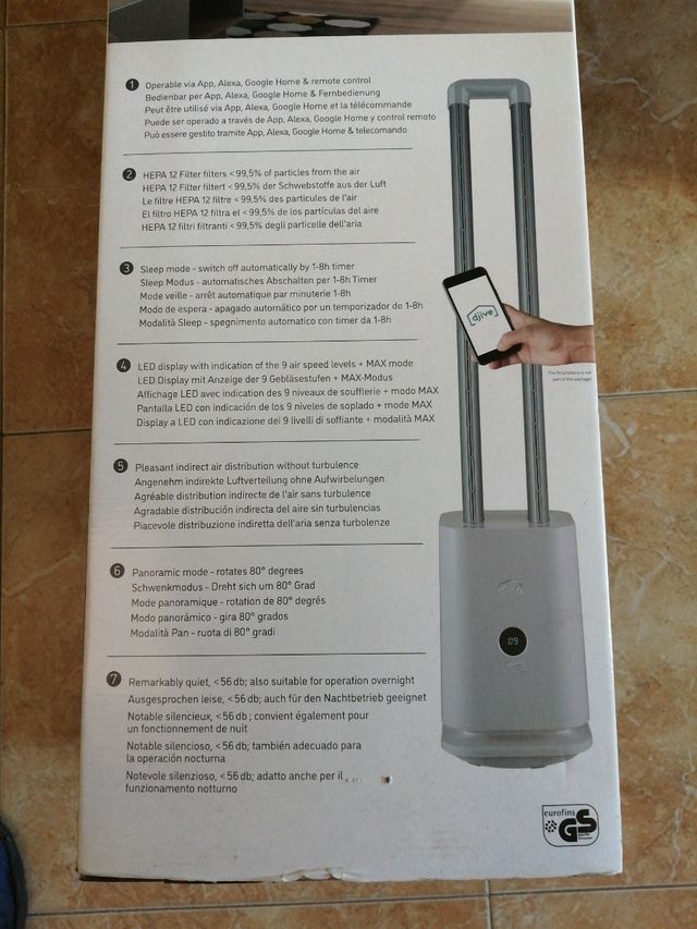 REFRIGERADOR 2 en 1 air cleaner