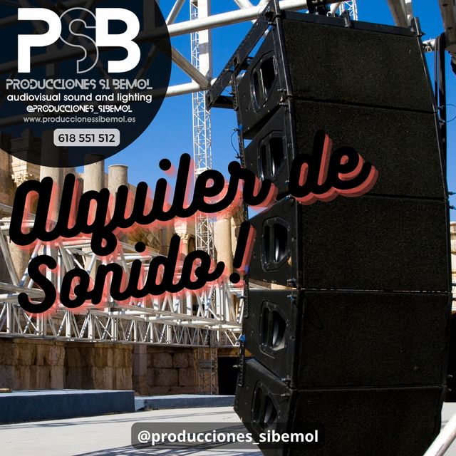 Alquiler de luz y sonido ✅️