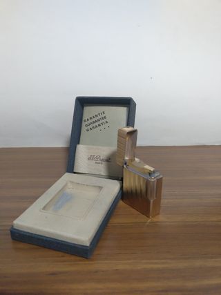 Encendedor Dupont Oro Vintage