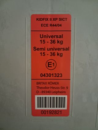 Silla coche Britax Römer Kidfix gr.2-3