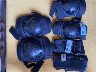 Casco y set protector Oxelo