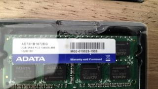 2 gb x2 DDR3  ram portátil 1333 mhz