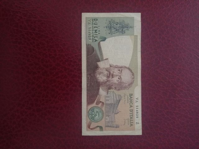 2000 lire Galileo