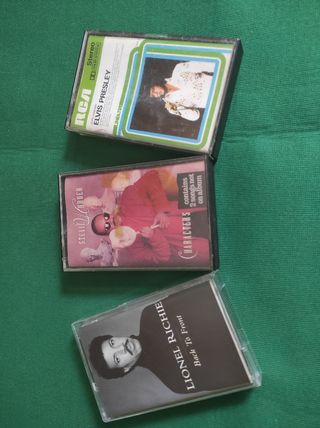 3 musicassette vintage.