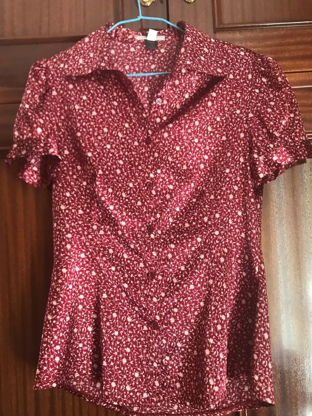 Blusa de raso Mango talla S sin estrenar