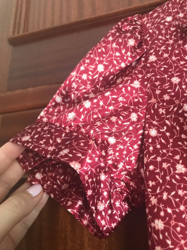 Blusa de raso Mango talla S sin estrenar