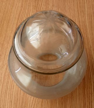 Tulipa cristal para lámpara