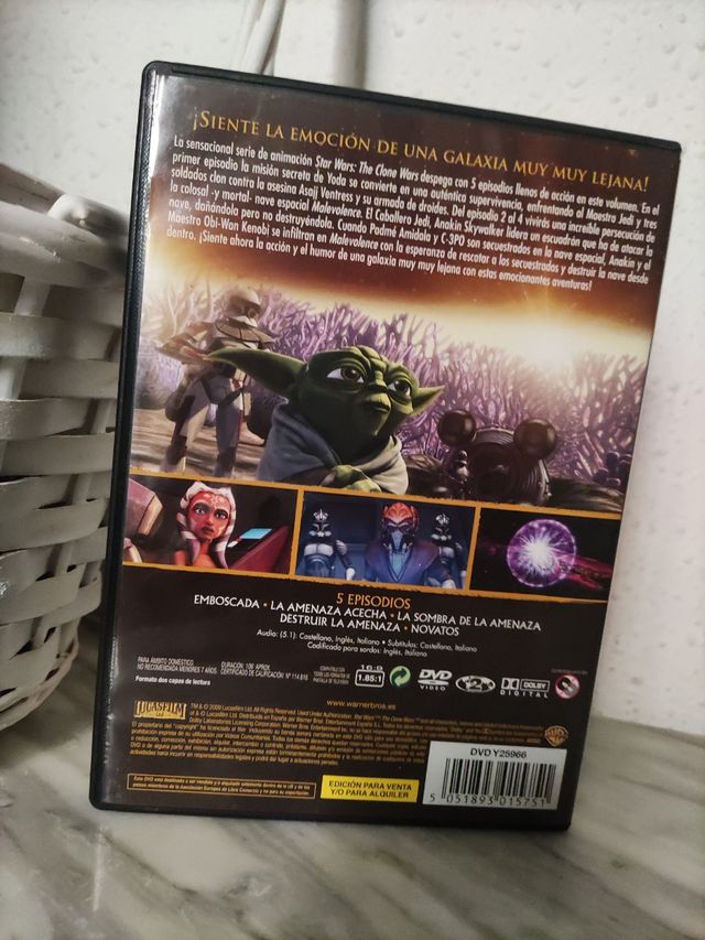 Stat the; Clone Wars  DVD