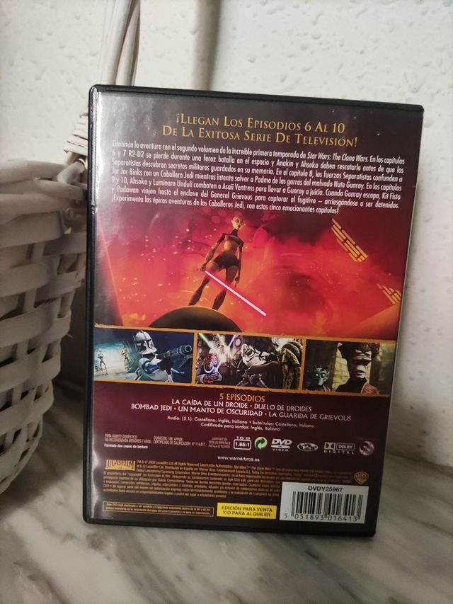 Stat the; Clone Wars  DVD