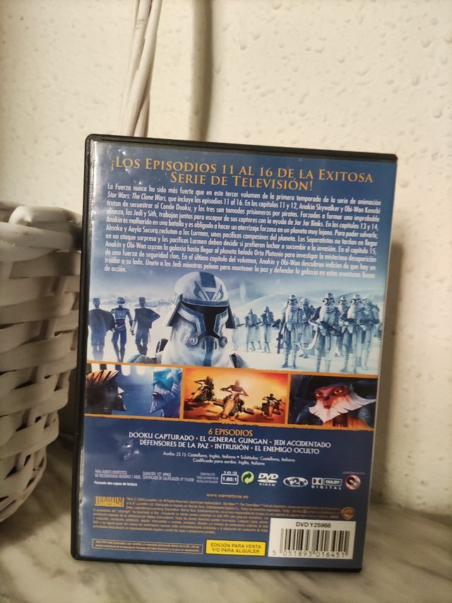 Stat the; Clone Wars  DVD