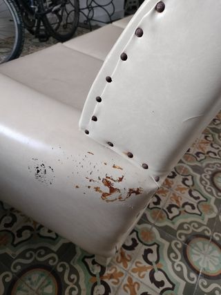 SOFA TIPO CHESTER AÑOS 70