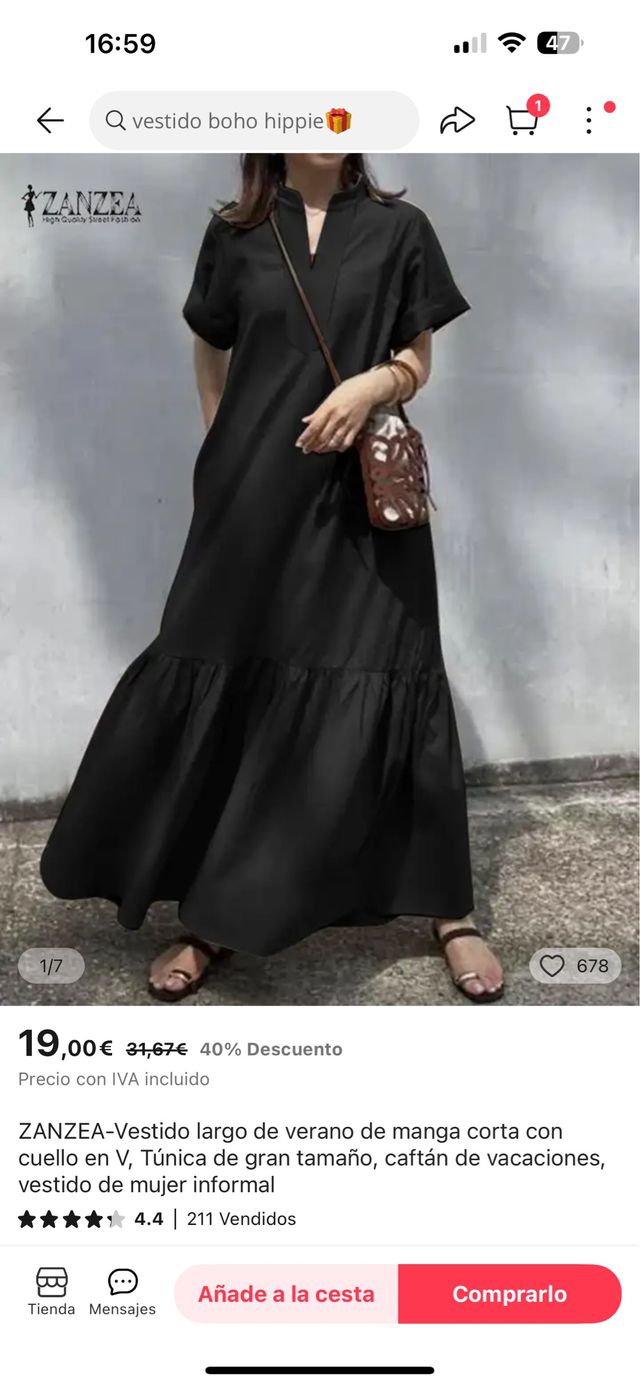Vestido negro 