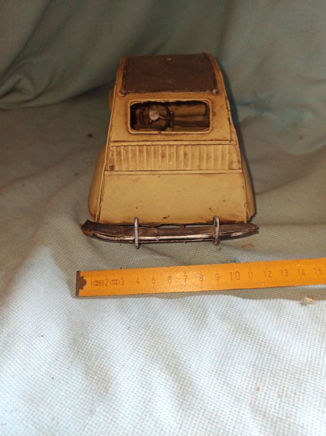 Citroen 2cv in latta smaltata