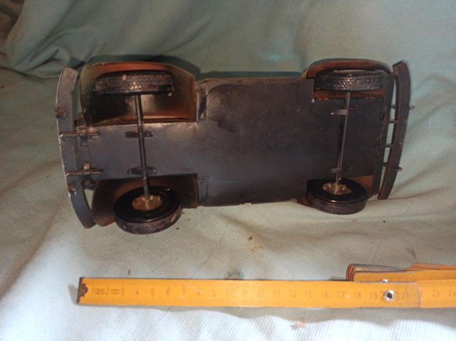 Citroen 2cv in latta smaltata