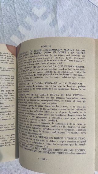 Factor de Circulación Oposiciones 1957