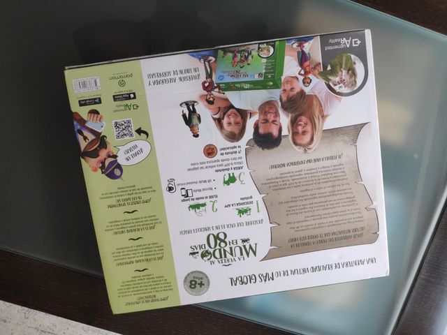 Libro/Juego "La vuelta al mundo en 80 días "