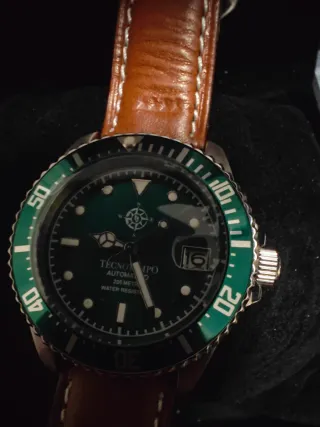 Tecnotempo automático sumergible200mts, seiko nh35