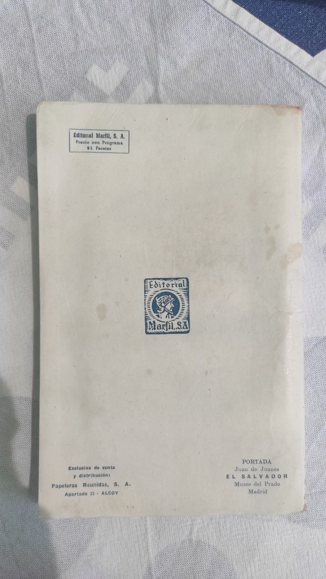Libro de religión edición año 1948