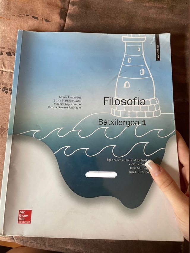 LIBRO FILOSOFIA BACH 1 EUSKERA