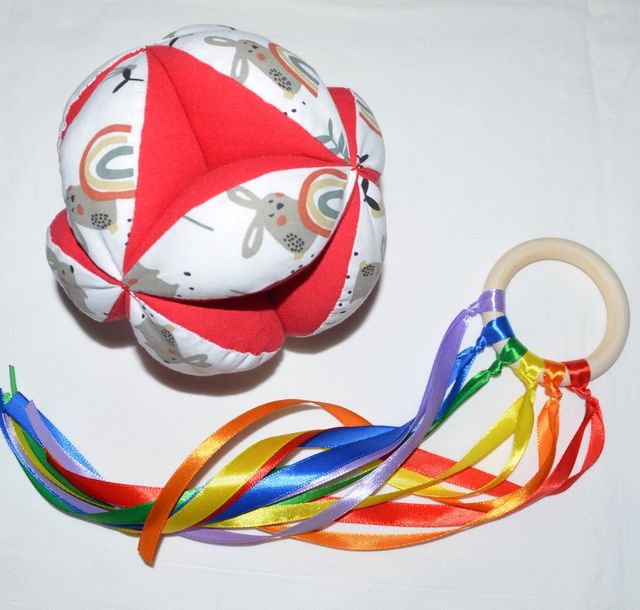 Palla sensoriale Montessori + Waldorf Comet 
