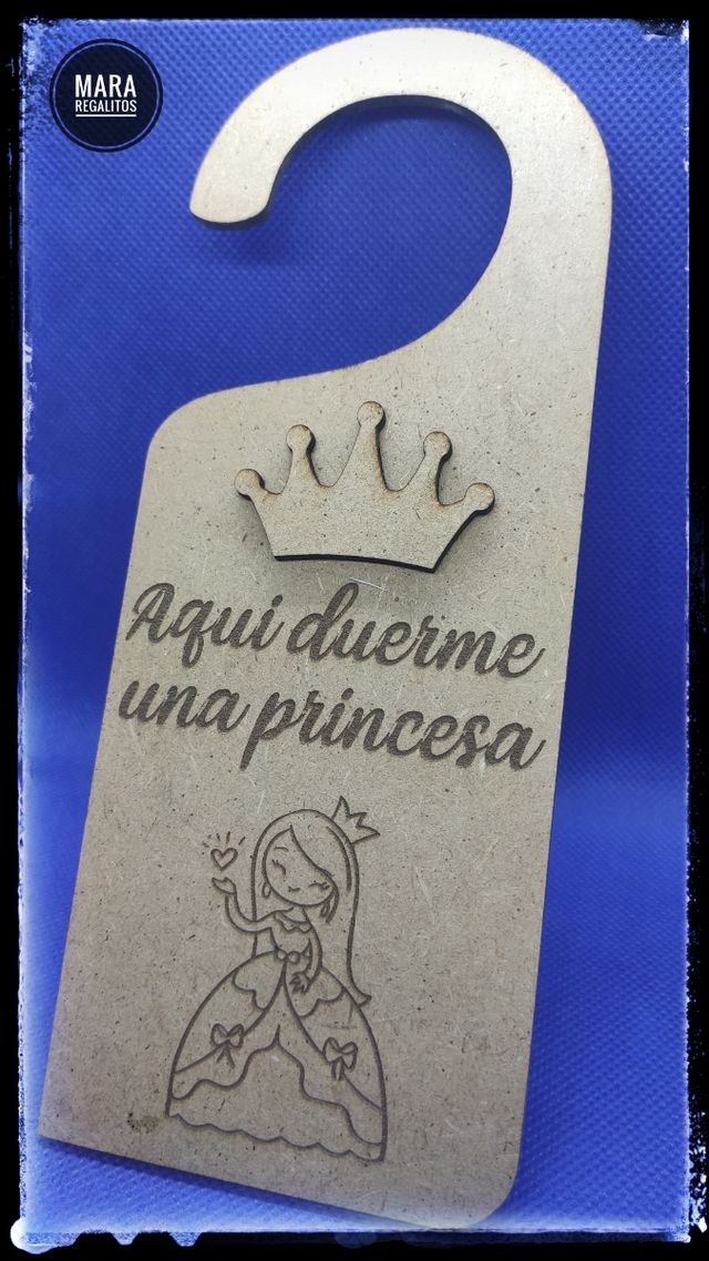Colgador puerta Princesa