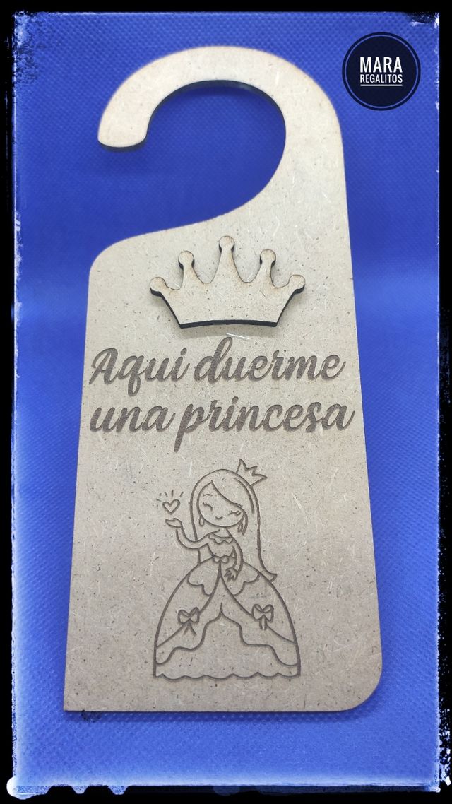 Colgador puerta Princesa