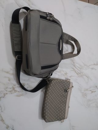 Portatrajes Samsonite + neceser de viaje