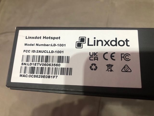 helium hotspot linxdot LD 1001