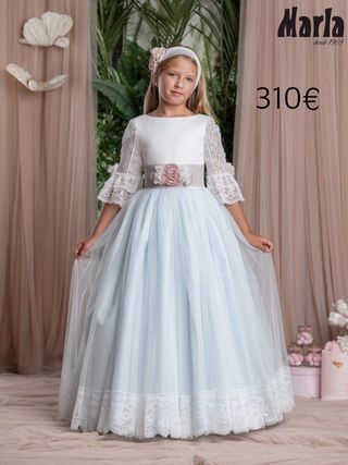 vestido de comunión 
