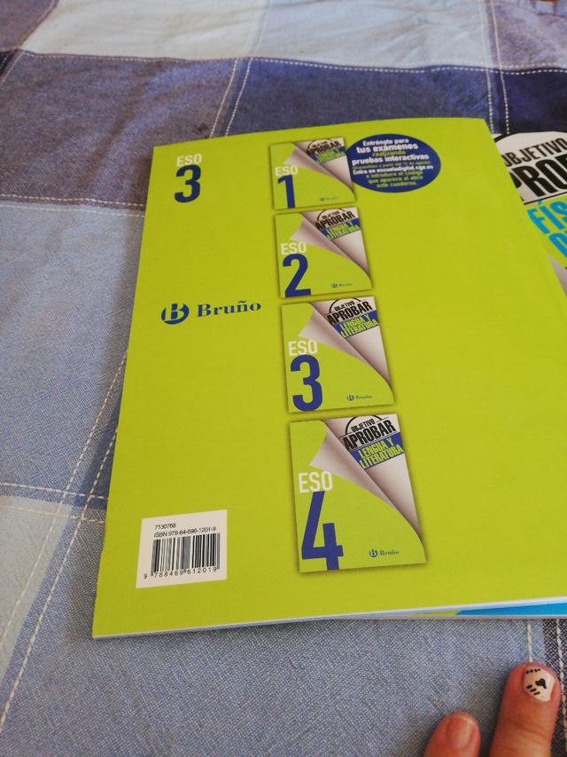 Libros de repaso 3 ESO lengua y fisica