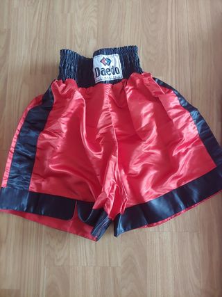 Pantalón corto artes marciales satén