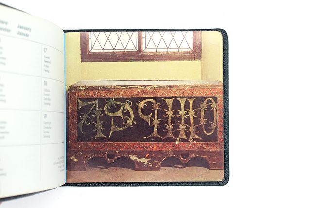 Agenda vintage de bolsillo, año 1975. A estrenar