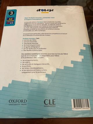 Libro Francés 3 ESO Oxford A2
