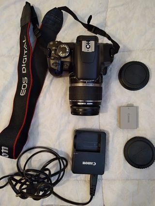 Canon EOS 450D objetivo 18-55