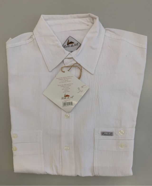 Camicia Blanc du Manica corta di seconda mano per 18 EUR su