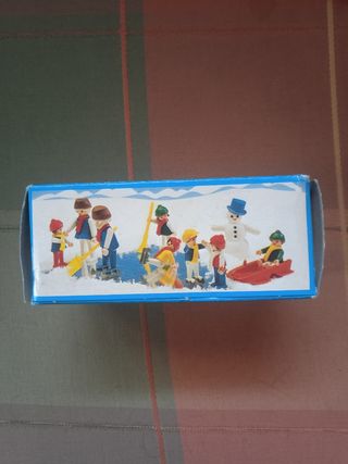 057. Playmobil 3327 niños con trineo