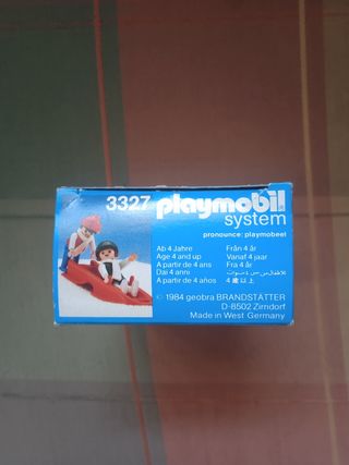 057. Playmobil 3327 niños con trineo