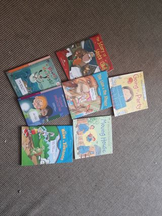 Libros lectura español e inglés 1 primar
