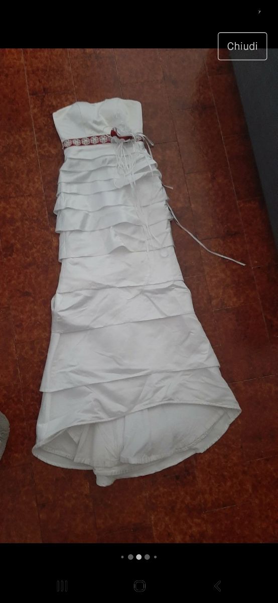 abito da sposa taglia S/M