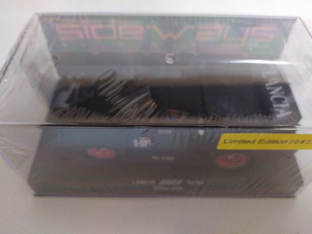 Lancia turbo sideways/Scalextric