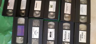 Pack 53 cintas VHS (disney,..) + adaptador VHS JVC