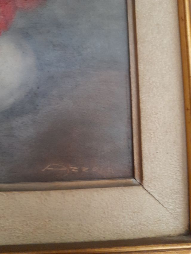 Dipinto ad olio di pittore piemontese anni 50